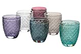 Villa d'Este Home Tivoli 5907721 Castle Set 6 Vasos de Agua 350 ml en Vaso, 350 mililitros