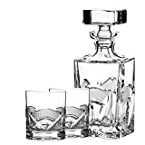 Whisky ARNSTADT KRISTALL, set de regalo Mon Plaisir (3 piezas) - cristal soplado a mano, molido a mano, hecho en Alemania