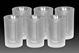 Jägermeister Shot - 6 vasos de chupito, 2 cl, color: Blanco