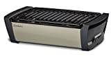 Enders - Barbacoa de carbón Aurora, portátil, baja emisión de humos, parrilla de mesa con ventilador electrónico - BBQ dove grey # 1363