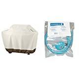 Amazon Basics - Funda para Barbacoa, Tamaño XL & Campingaz Y980000000 Accesorio Regulador de Presión de Gas para Barbacoa/Parrilla
