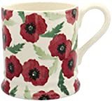 Emma Bridgewater British Royal Legion - taza de amapola de 1/2 pinta