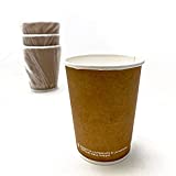 Avana BIO-vaso compostable 270 ml, empaquetado individualmente - 500 uds -