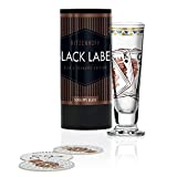 RITZENHOFF Sascha Morawetz copa de licor de cristal, 40 ml, con 5 tapas
