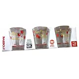 Pack de 3 copas de licor 8cl - Cerve Nadia MADE IN ITALY Christmas Line Decoración de mesa