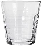 DURALEX - Juego de 6 Vasos Tumbler, Forma de Prisma, 27,5 cl, Transparente