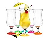 Sendez - Juego de 6 copas de cóctel Hurricane de 480 ml
