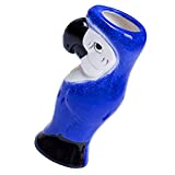 Zerodeko Cóctel de cerámica Tazas Tiki Tazas de fiesta hawaiana Tazas de loro en forma de cóctel Tazas divertidas Vasos de cerámica Copas de cóctel Tazas de cóctel Tiki Bar