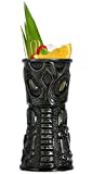 Vinbcorw Tiki - Vasos de cerámica - Tiki Bar - Tazas Tiki - Taza Tiki - Tazas Tiki - Taza Tiki de cerámica de colores - Copas de cóctel - Ideal para bares - Fiestas Tiki, como se muestra