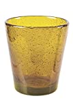 Villa d'Este Home Tivoli Cancun Juego de vasos de agua satinados, 6x330 ml, amarillo