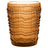 Vasos Vidrio Ambar Linea Ohana 6 Piezas 350 cc.