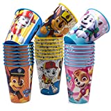 Vasos JuniorToys Design for Paw Patrol, 24 piezas, 230ml, ideales para fiestas infantiles y cumpleaños