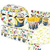 IRPot - 105 UDS.  MESA DE CUMPLEAÑOS COORDINADA DESPICABLE ME MINIONS N.16