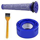 Filtro de repuesto lavable Blue Power, filtro de poste V7 V8 y prefiltro V6 V7 V8, kit de filtro de aspiradora Dyson lavable y reutilizable, piezas de repuesto # DY-96566101, DY-96747801 (juego de 3)