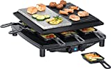 Steba RC 4 PLUS Barbacoa exterior y parrilla 1450 W Parrilla eléctrica de mesa Negro