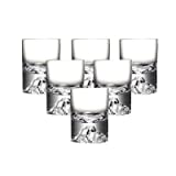 Vasos de agua Miller Rock creativos sin plomo, Base transparente y duradera, copas de vino sopladas a mano, Bar, amigos, fiesta de boda, 50ml, 6 uds.