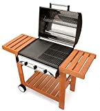 BARBACOA GAS PROFY 3 WOODY INOX MCZ