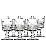 Pasabahce 469525 Timeless Pack de 6 Copas de Licor, Vidrio, Transparente, cl 6