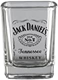 Vaso de chupito con logotipo de la etiqueta de barware de Jack Daniel's
