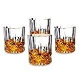 ZYKHD Vasos de whisky 300ml / 10oz Rock Rock Glass con caja de regalo para whisky escocés Bourbon