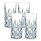 Spiegelau & Nachtmann Noblesse 89208 - Juego de 4 vasos para trago largo, en cristal, 375 ml