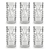 Libbey Tiki Mai Tai Cooler Copa de cóctel - 490 ml / 49 cl - 6 uds.  - apto para lavavajillas - diseño divertido - alta calidad