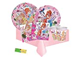 BBS IRPot - Kit N 42 Winx Club BUTTERFLIX Cumpleaños Coordinado