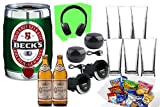 La cerveza de Beck - Kit Aperi-Música de Beck | Barril con dosificador - Tu kit completo para un aperitivo exclusivo | Muchos gadgets GRATIS