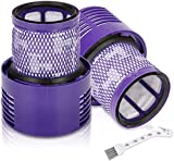 2 filtros de repuesto lavables y reutilizables para aspiradora inalámbrica Dyson V10 SV12 Cyclone Animal Absolute Motorhead Pro Extra Total Clean con cepillo de limpieza