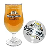 Vaso de cerveza belga Hoegaarden Grand Cru personalizado / grabado - Ingrese su texto