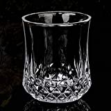 Vasos de cristal de whisky escocés de primera calidad a la antigua, vasos de cristal estilo Bourbon para amantes del bar escocés