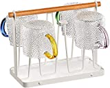 BaiJaC Tetera japonesa, vasos de vidrio, juego de 4 vasos de vidrio aislados con asa para cócteles, bebidas mixtas, jugos de frutas y vasos de bebidas heladas