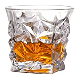 YOFAPA Whisky Glass Mug - Old Fashioned Wine Glass Rock Cerveza Cóctel Vasos Vasos para Hombres y Mujeres Cumpleaños Jubilación