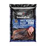 Weber 190101 Academy Blend, pellets de madera natural, 9 kg, apto para SmokeFire y otras barbacoas de pellets de madera