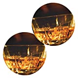 3,42 pulgadas de diámetro, hermosos imanes coloridos para nevera de granja, copas de vino, puertas de metal fuertes, imanes para nevera, cocina, pizarra blanca, oficina, 2 uds.