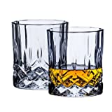 Vasos de agua Vaso de whisky Vaso de cerveza de cristal sin plomo para Home Bar Club Party 210ml 2 piezas