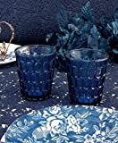 Pareja de vasos de agua Shabby Chic Blanc Mariclo Glass Collection